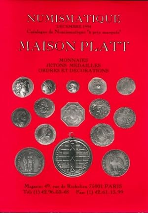 Numastique novembre 1994 Maison Platt - Collectif