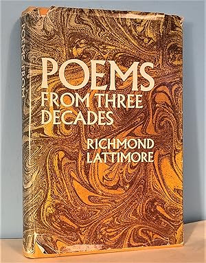 Poems from Three Decades