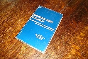 Mathematical Theory of Reliability (first printing in rare DJ)