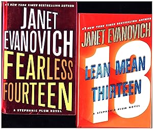 Lean Mean Thirteen AND Fearless Fourteen (TWO STEPHANIE PLUM NOVELS, BOTH SIGNED)