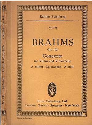 Concerto Op. 102: For Violin and Violoncello with Orchestra - No. 723