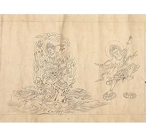 Handscroll on paper, entitled on a slip of paper formerly pasted on outside: "SonyÅshÅ" å°å® æ...