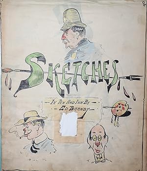 Sketches. In Pen and Ink by Ed Barnby