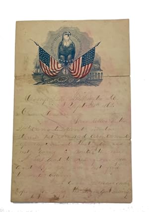 Autograph Letter, Signed. dated September 28, 1862