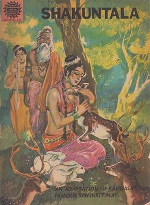 Amar Chitra Katha, No.12. Shakuntala. An Adaption of Kalidasa's Famous Sanskrit Play. Retold by: ...