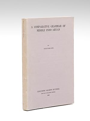 A Comparative grammar of middle indo-aryan [ First edition ]