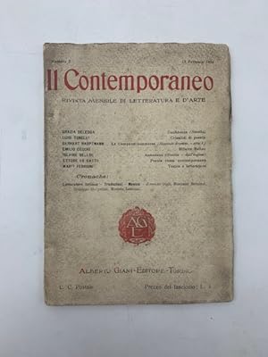 Il Contemporaneo. Rivista mensile di letteratura e d'arte. Numero 2, 15 febbraio 1924