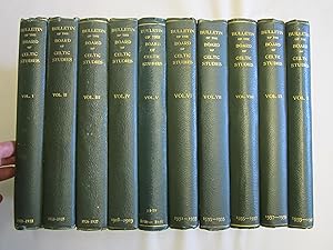 The Bulletin of the Board of Celtic Studies [VOLS I - X]