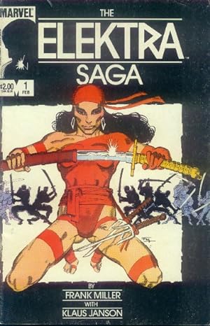 The Elektra Saga: Volume 1: No. 1, 2, 3, and 4 (4 Volumes)