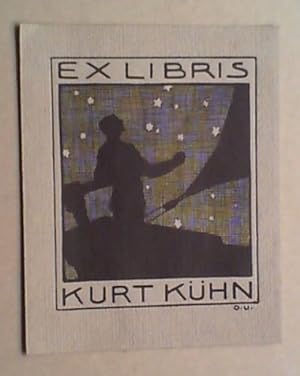 Ex libris Kurt Kühn. Zinkographie, 1909.