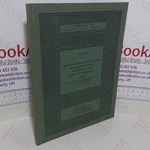 Catalogue of Modern French and German Illustrated Books Periodicals and Works of Reference (Aucti...