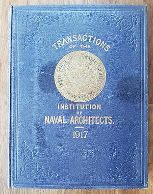 Transactions of the Institution of Naval Architects, Volume LIX