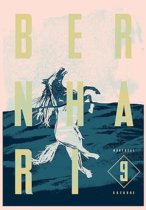 2015 Contemporary Music Poster - Bernhari (Horse Swimming)