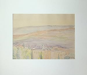 "Jerusalem" Watercolor