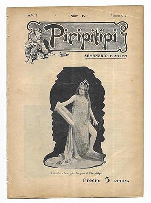 PIRIPITIPI Semanario Festivo Nº 12 1903