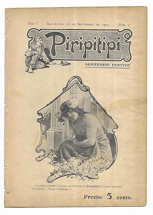 PIRIPITIPI Semanario Festivo Nº 7 10 de Septiembre de 1903
