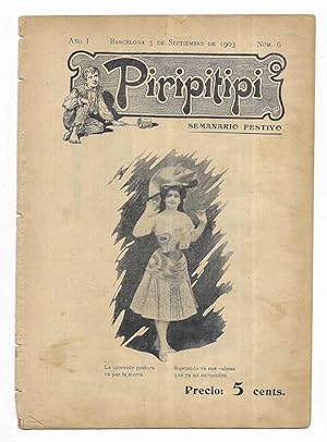 PIRIPITIPI Semanario Festivo Nº 6 3 de Septiembre de 1903