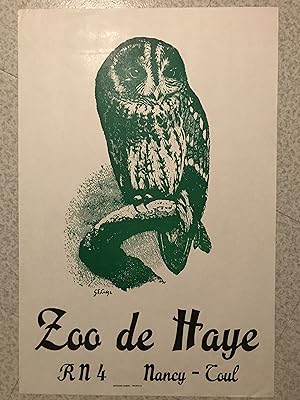 Zoo de Haye - Affiche