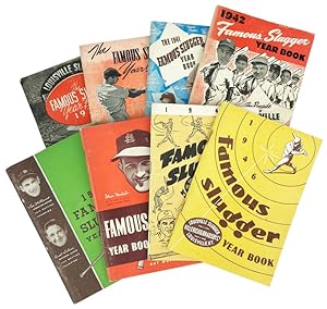 The Famous Slugger Year Book 1939-1946 [An eight issue run]