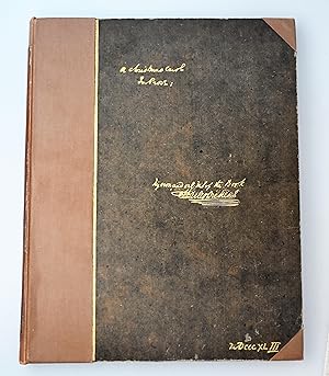 The Christmas carol : a facsimile reproduction of the author's original MS