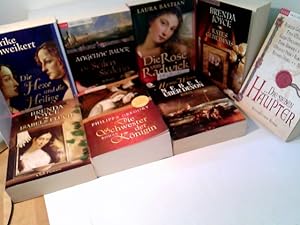 Konvolut: 8 div Bände Historische Romane.