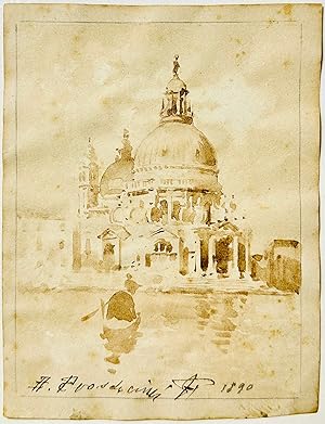 Basilica di Santa Maria from the Grand Canal, Venice