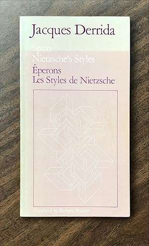 Spurs: Nietzsche's Styles - Eperons: Les Styles de Nietzsche