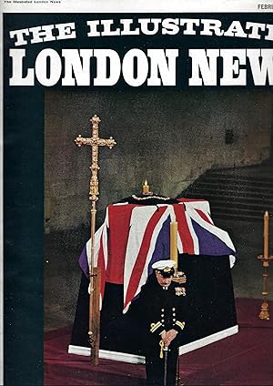 The Illustrated London News: The Lying-in-State of Winston Churchill at Westminster Hall