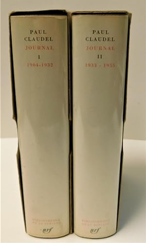 JOURNAL (volumes 1 et 2) La Pléiade
