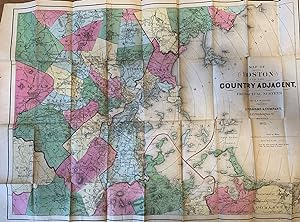 A. Williams & Co.'s Map of Country Around Boston