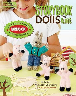 Leisure Arts Storybook Dolls To Knit