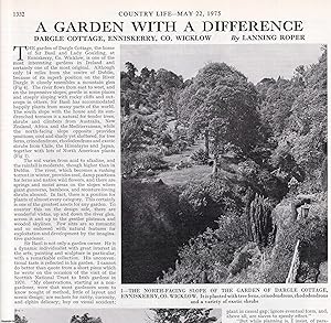 Dargle Cottage, Enniskerry, Co. Wicklow; a Garden with a Difference. Several pictures and accompa...