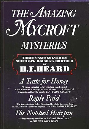 THE AMAZING MYCROFT ~ Three Cases Solved By Sherlock Holmes's Brother