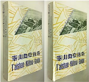 T'aishan-Kufow Guide. Taschan-Tchufu Fuhrer. Mount Taishan and Temple of Confucius, Qufu. Origina...