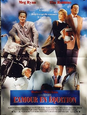 "L'AMOUR EN ÉQUATION (I.Q.)" Réalisé par Fred SCHEPISI en 1994 avec Meg RYAN, Tim ROBBINS / Affic...
