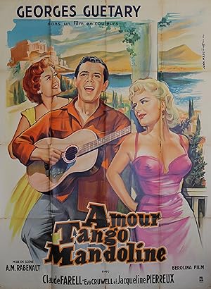 "AMOUR TANGO MANDOLINE" LIEBE IST JA NUR EIN MÄRCHEN / Réalisé par Arthur-Maria RABENALT en 1955 ...