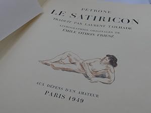 Le Satiricon (The Satyricon). Lithographs by Emile Othon-Friesz