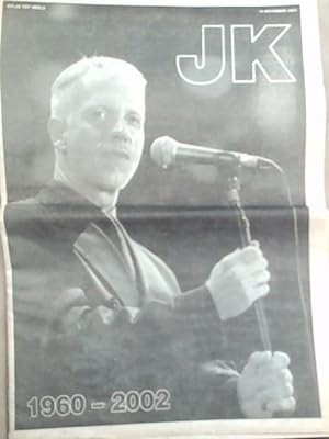 Bylae Tot Beeld Newspaper: Saterdag 16 November 2002 (Supplement on the death of Johannes Kerkorr...