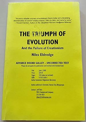 The Triumph of Evolution: And the Failure of Creationism (Advanced Bound Galley)