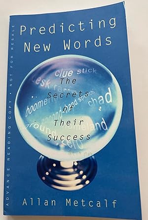Predicting New Words: The Secrets of Their Success (Uncorrected Proof)