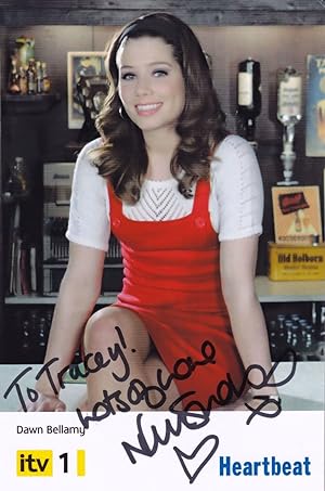 Nikki Sanderson as Dawn Bellamy Heartbeat ITV Hand Signed Cast Card Photo
