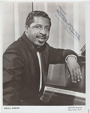 Erroll Garner Misty Record Jazz Pianist Large Hand Signed Photo