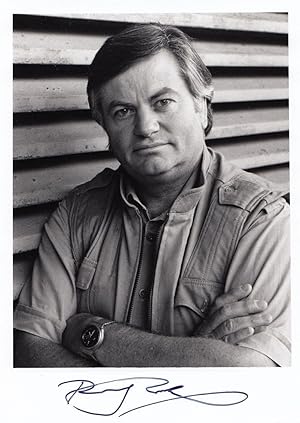 Roger Cooke of The Cook Report Stunning Large Hand Signed Photo