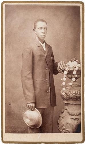 CDV Photograph of an African American Gentleman in Zanesville, Ohio