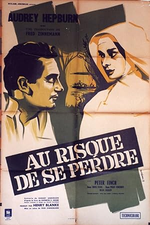 "AU RISQUE DE SE PERDRE (THE NUN'S STORY)" Réalisé par Fred ZINNEMANN en 1959 avec Audrey HEPBURN...