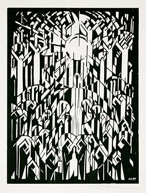 Der Dom. Zehn Holzschnitte von Max Thalmann. Geleitwort von G.F. Hartlaub.