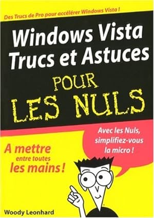 Windows Vista Trucs et Astuces pour les Nuls