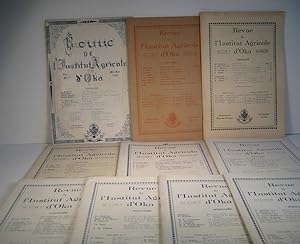 Revue de l'Institut Agricole d'Oka. Volume 1, numéro 1 : mai-juin 1926 au volume 1 numéro 10 : no...