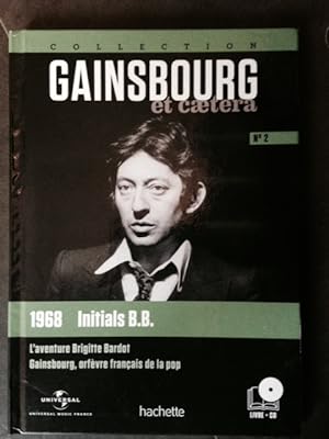 Collection gainsbourg et caetera N°2 1968 INITIAL B.B. LIVRE + CD