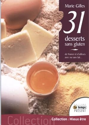 31 desserts sans gluten